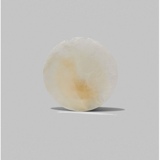 Onyx White and Yellow Plate