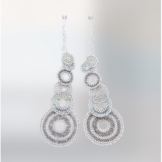 6 cycles Earrings , Ciclos...
