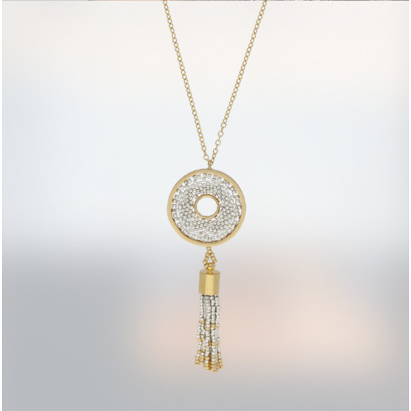 Necklace with Medium...