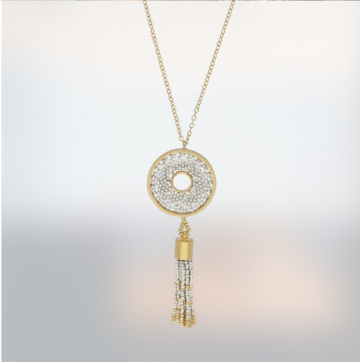 Necklace with Medium...