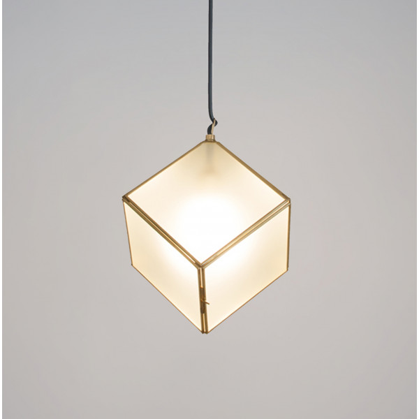 Frosted Glass Cube Lamp 15...