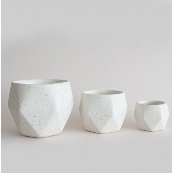 Silicia Polyhedral 3 Cup Set