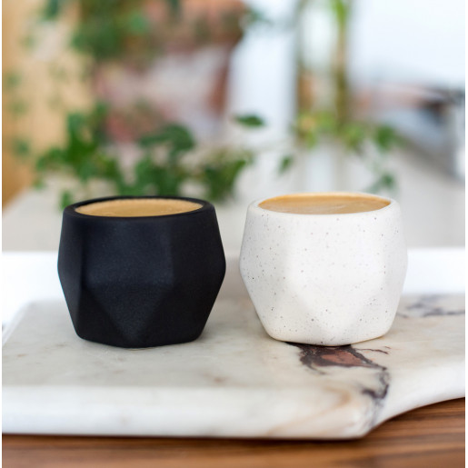 Silicia Black & White Cup...