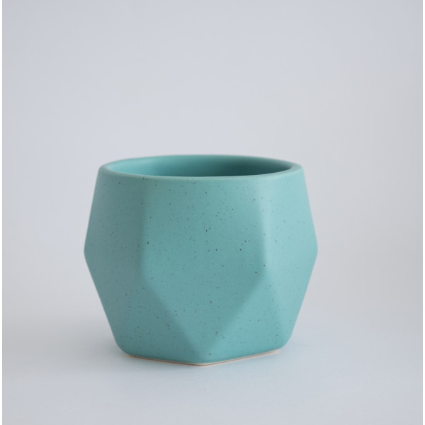 Taza grande turquesa,...