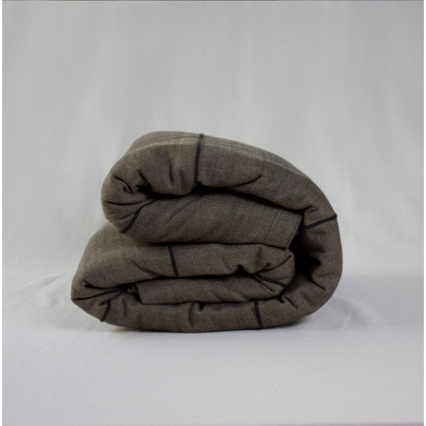 Queen Size Gray Duvet Cover