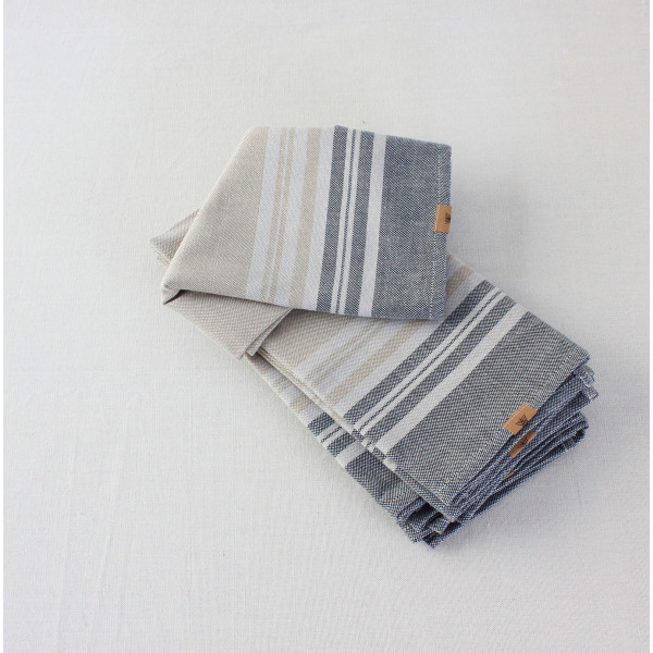 Navy Tea Towels