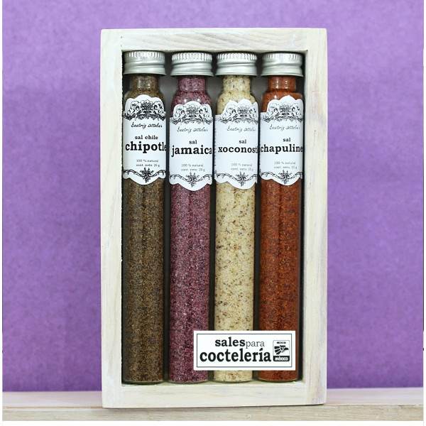 Cocktails Salts Case (4 Tubes)