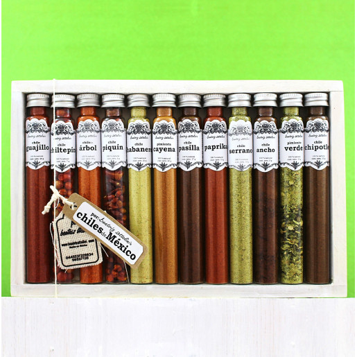 Caja chiles de México (12...