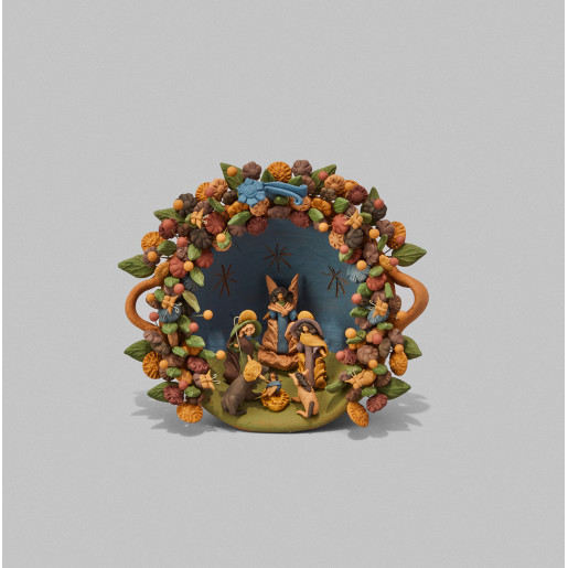 Clay Pot Nativity
