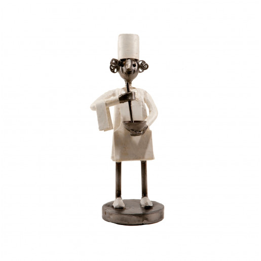 Female Chef Sculpture