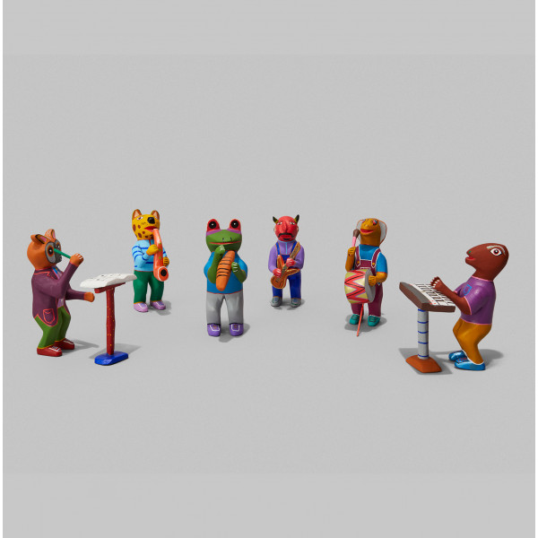 Wood Mexican Alebrijes Band...