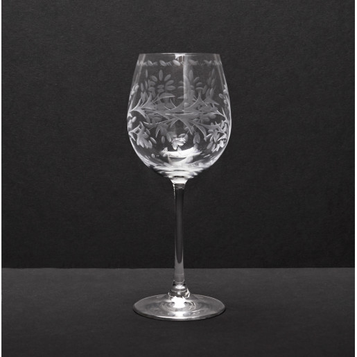Six Crystal Glasses Set