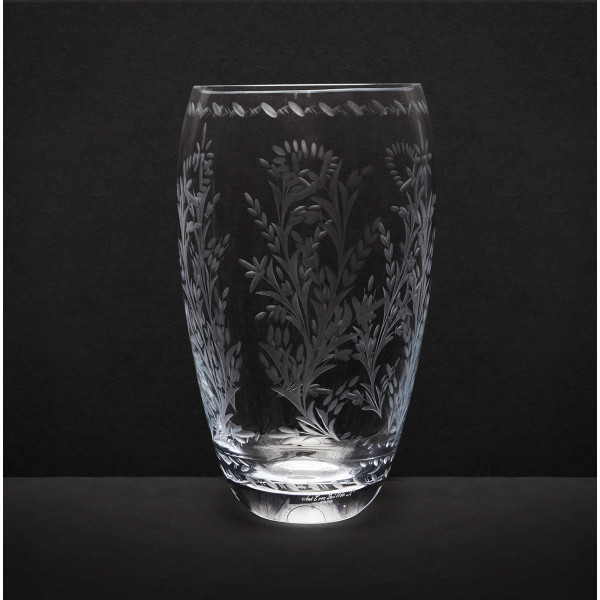 Florero de cristal