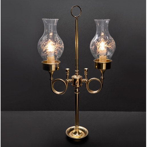 Candlestick for Two Lights