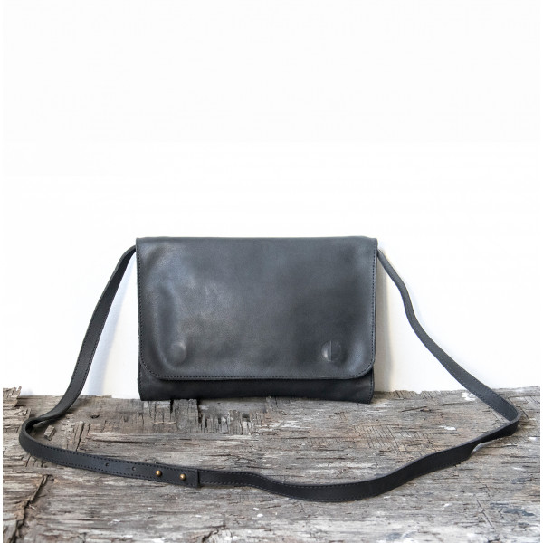 Bolso de mano negro
