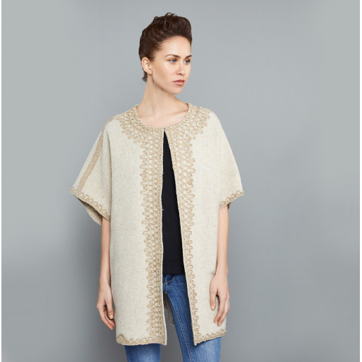 Natural Wool Coat