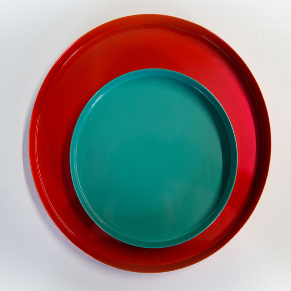 Red and Turquoise Green...