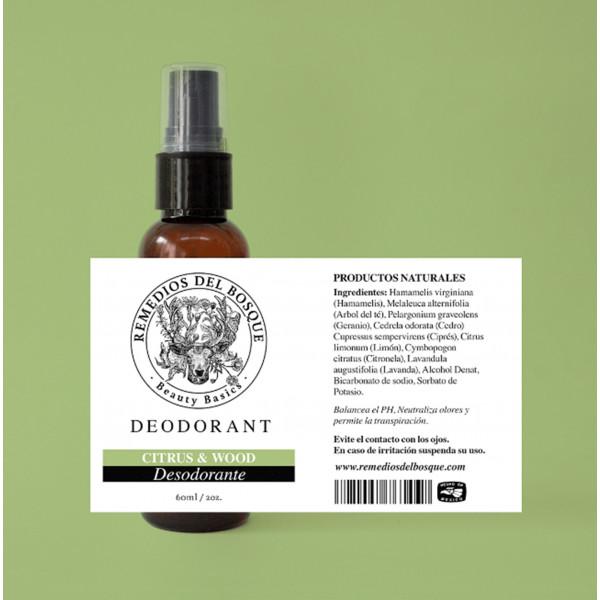 Citrus and Wood Deodorant