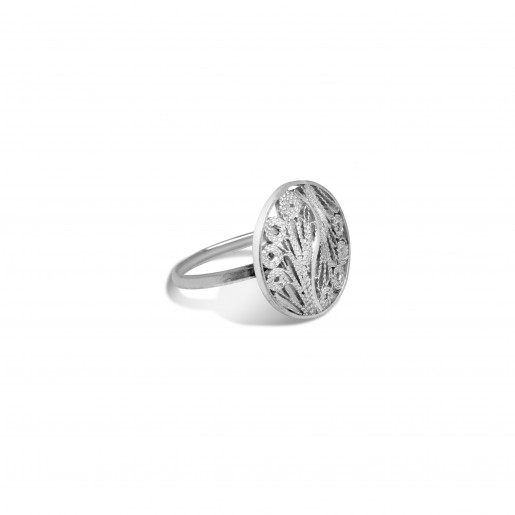 Anillo circular con filigrana