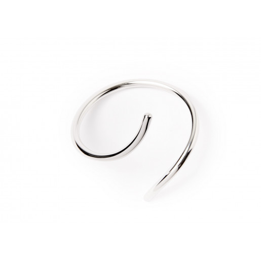 Silver Plated Brass Spiral...