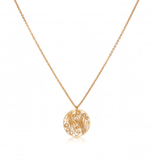Filigree Circle Necklace
