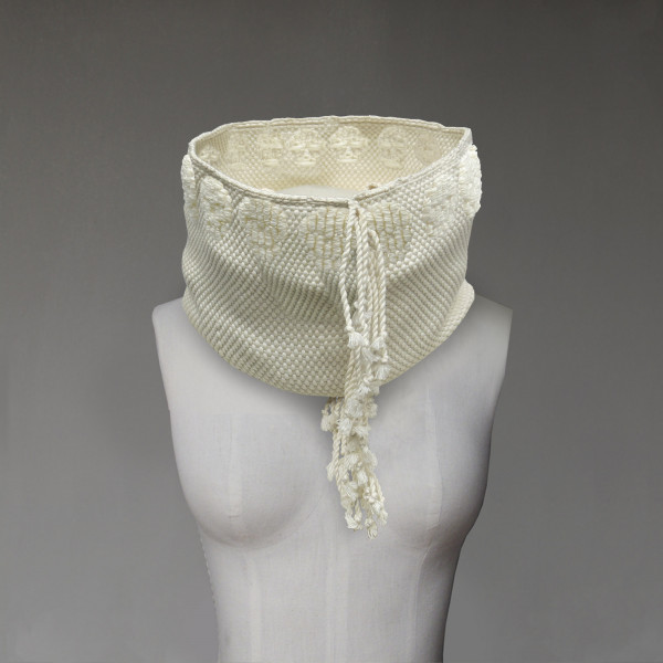 Hand-embroidered Cowl Scarf...