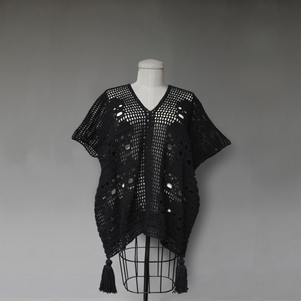 Hand-woven Crochet Sweater