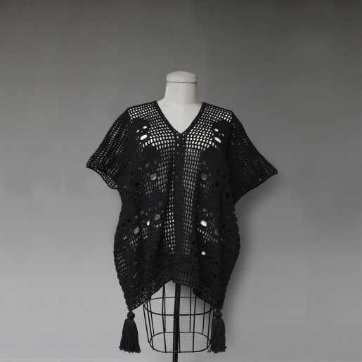 Hand-woven Crochet Sweater