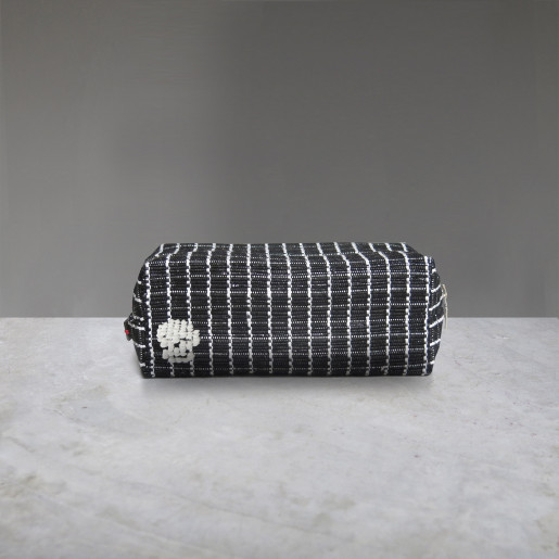 Small Cosmetic Bag with Skull
