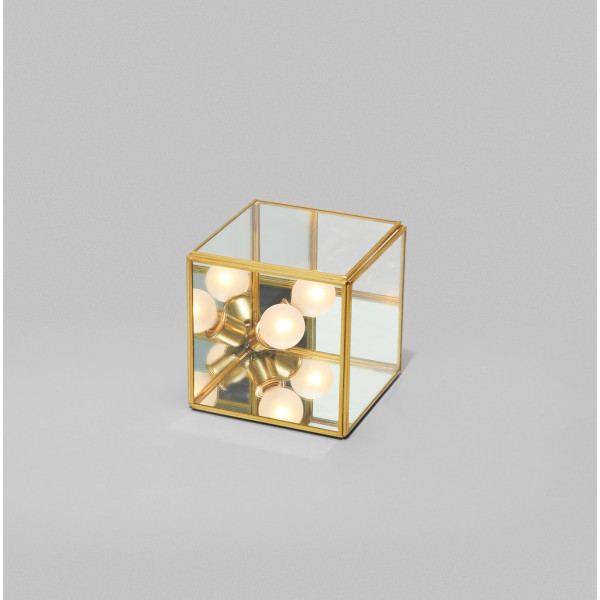Lámpara de mini cubo