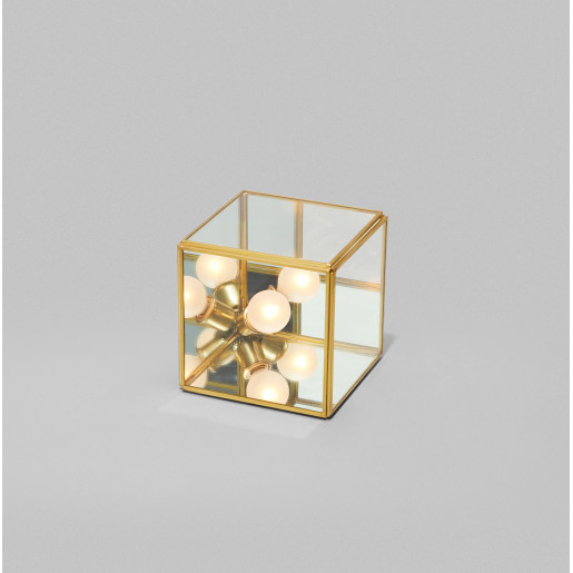 Lámpara de mini cubo