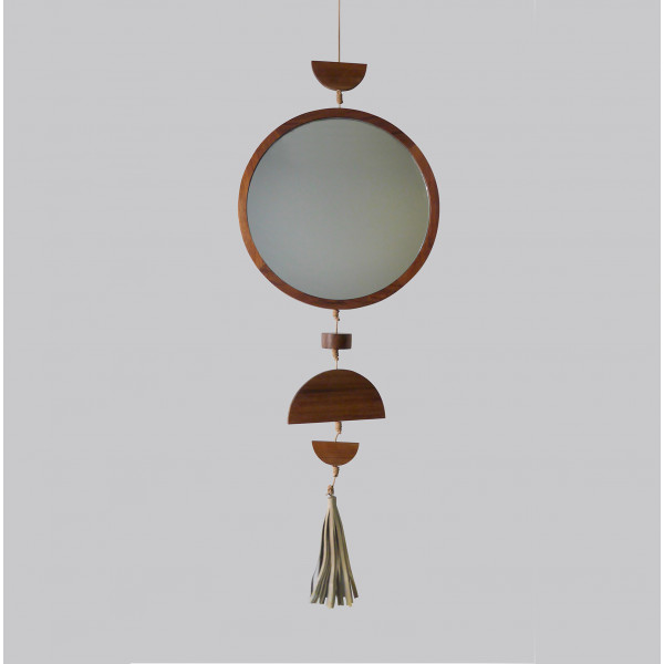 Bacalar Round Mirror