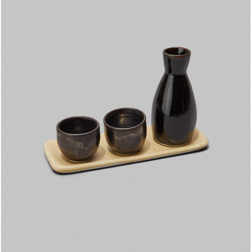 Black Sake Set ( two cups)