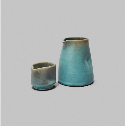 Turquoise Cream Containers