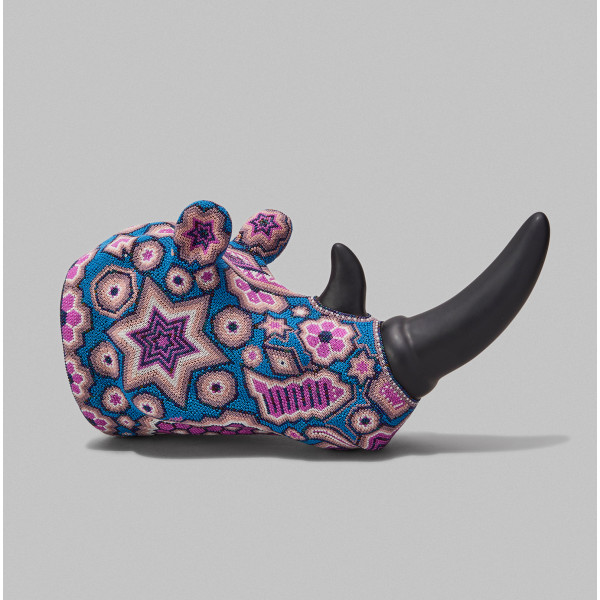 Huichol Medium Rhino Head