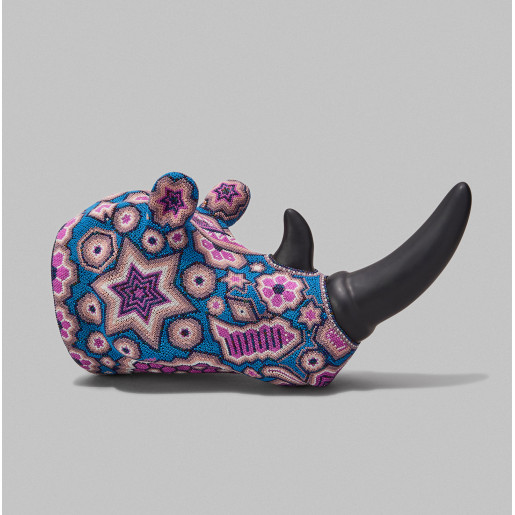 Huichol Medium Rhino Head