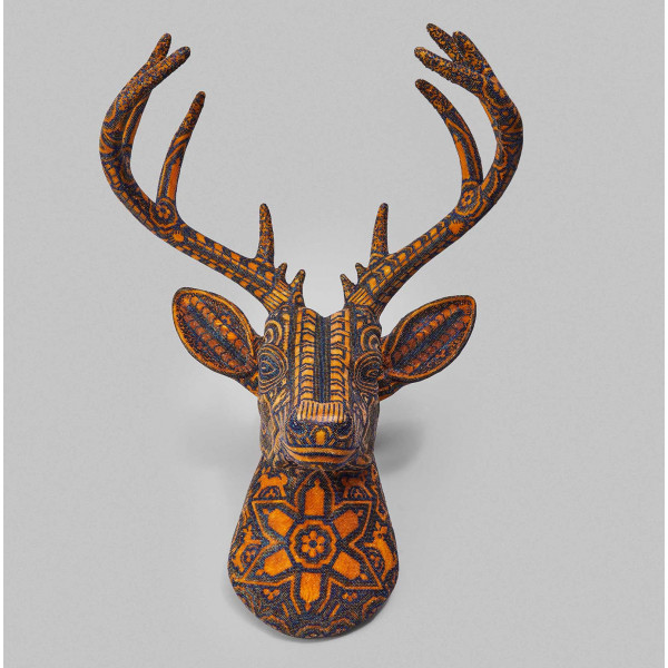 Huichol Deer Head