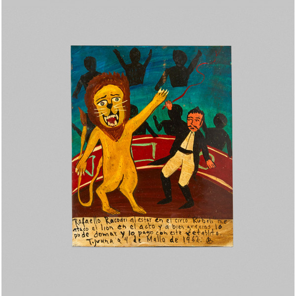 Lion Tamer Ex Voto