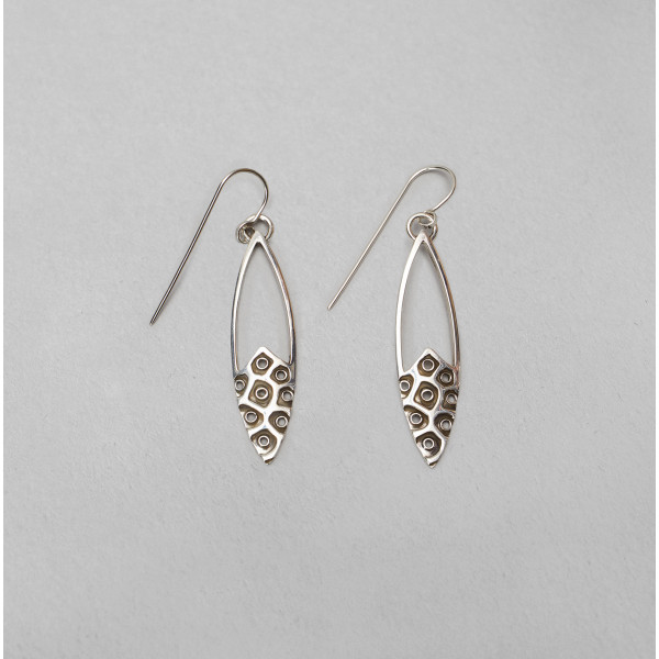 Aretes Marte con gancho