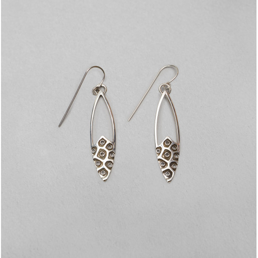 Aretes Marte con gancho