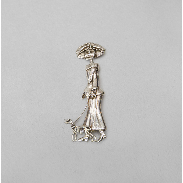 Broche "La güera"