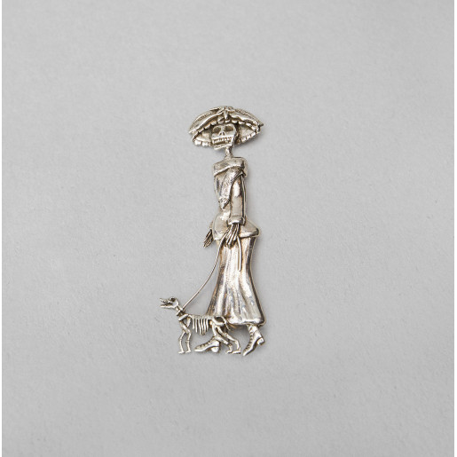 "La güera" Brooch