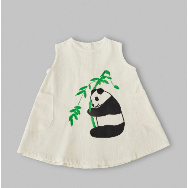 Panda Toddler Dress