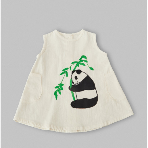 Panda Toddler Dress